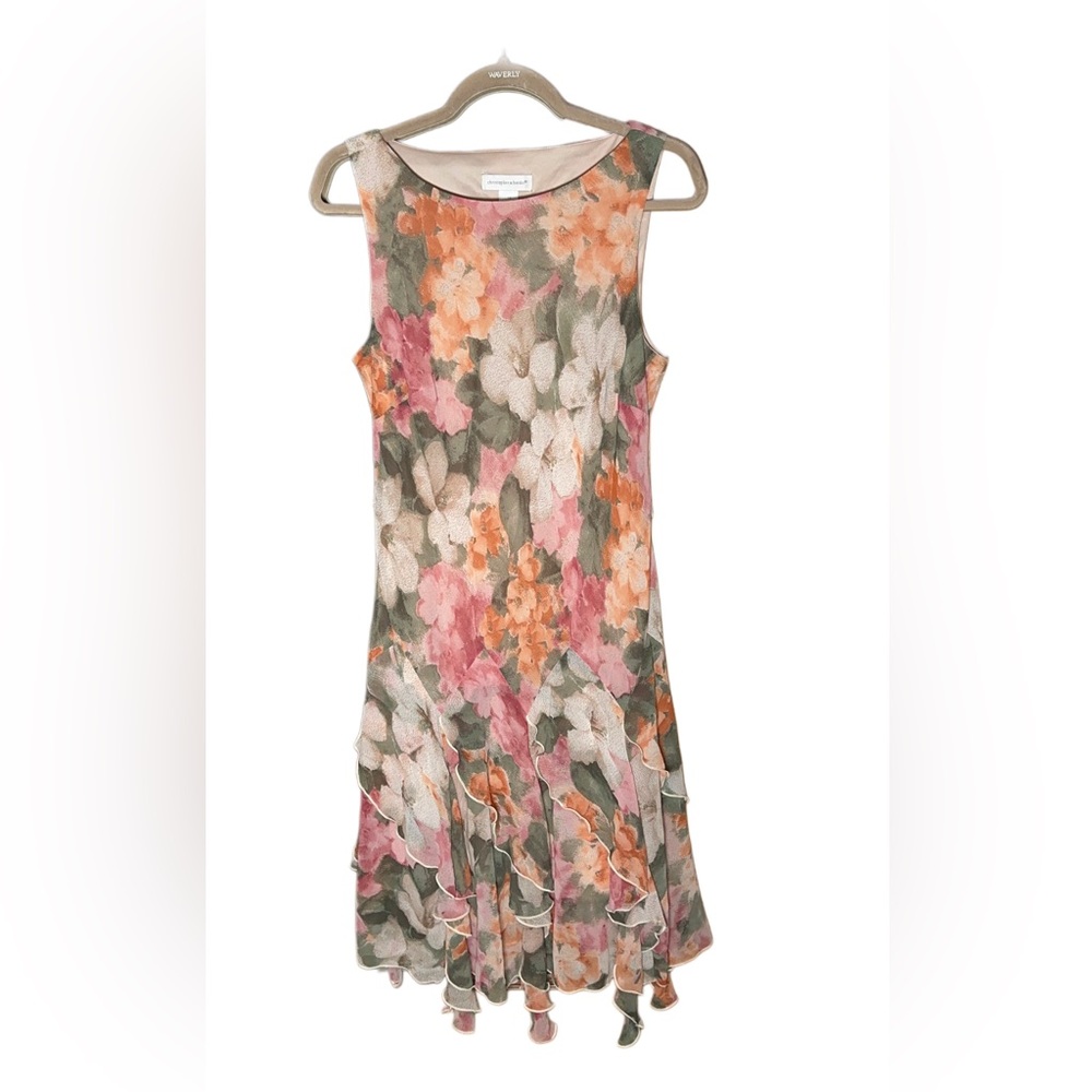 Christopher & Banks Pink Floral Dress